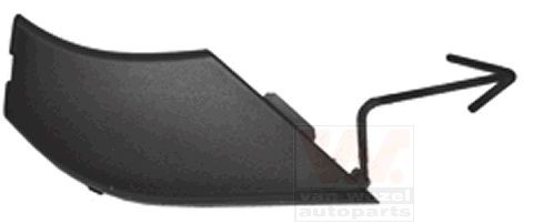 VAN WEZEL 1987587 Flap, tow hook TRANSIT CUSTOM 2.0 EcoBlue 170 PS Diesel
