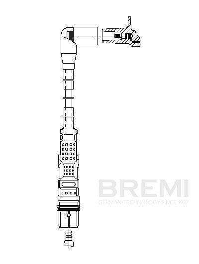BREMI Tændkabel Varenummer: 1A02F49 billige