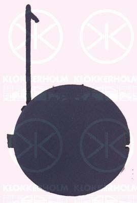 KLOKKERHOLM 2024915 Капак, кука на теглича GRANDE PUNTO 1.3 D Multijet (199.AXD11, 199.AXD1A, 199.AXD1B,... 90 K.C. дизел