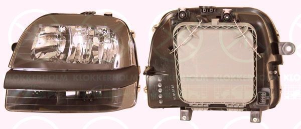 KLOKKERHOLM Headlight Article number: 20420153 cheaply