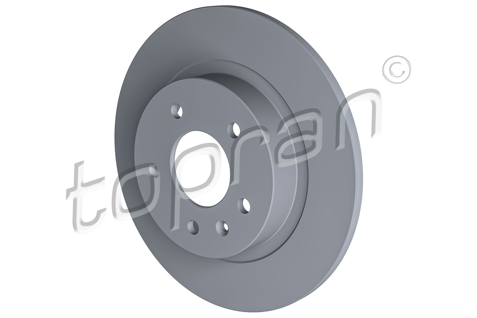 TOPRAN Brake disc Article number: 207 653 cheaply
