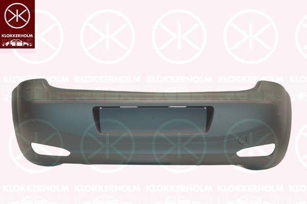 KLOKKERHOLM 2070950A1 Rear bumper PUNTO 1.3 JTD Multijet (199.AYR1A, 199.BYR1A) 90 PS Diesel