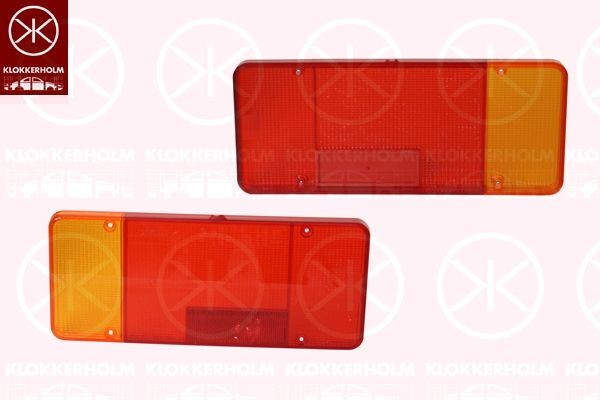 KLOKKERHOLM Lens, combination rearlight Article number: 20930751 cheaply