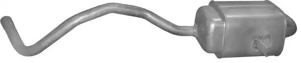 POLMO Rear silencer Article number: 21.296 cheaply