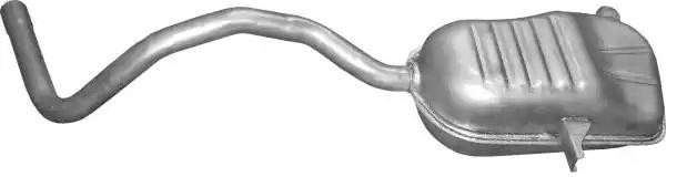 POLMO Rear silencer Article number: 21.50 cheaply