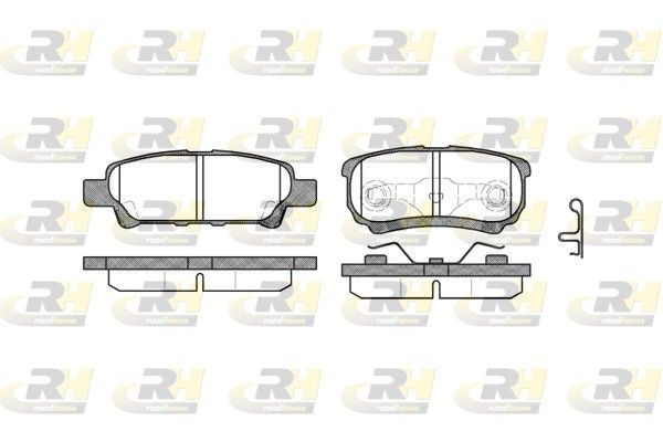 ROADHOUSE Brake pad set Article number: 21051.02 cheaply