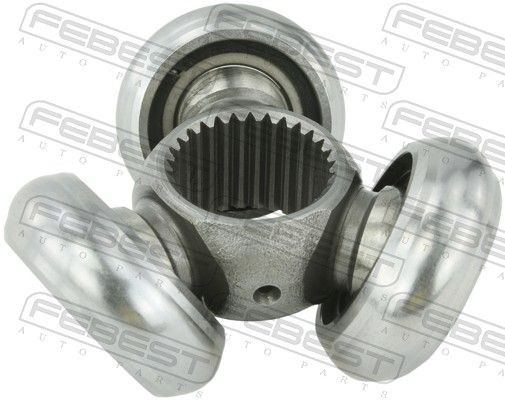 FEBEST 2116-TTG Tripod Hub, Drive shaft TRANSIT 2.2 TDCi 155 PS Diesel
