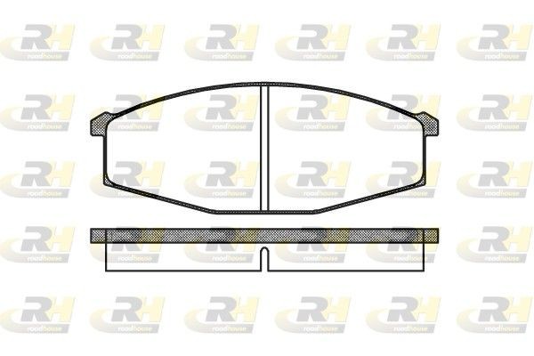 ROADHOUSE Brake pad set Article number: 2129.00 cheaply