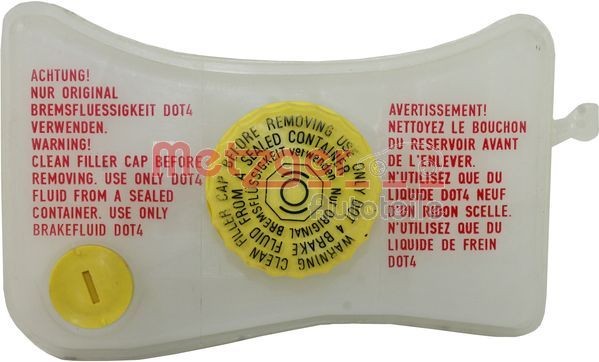 METZGER 2140145 Udligningsbeholder, bremsevæske A6 2.8 FSI 220 HK Benzin 2011