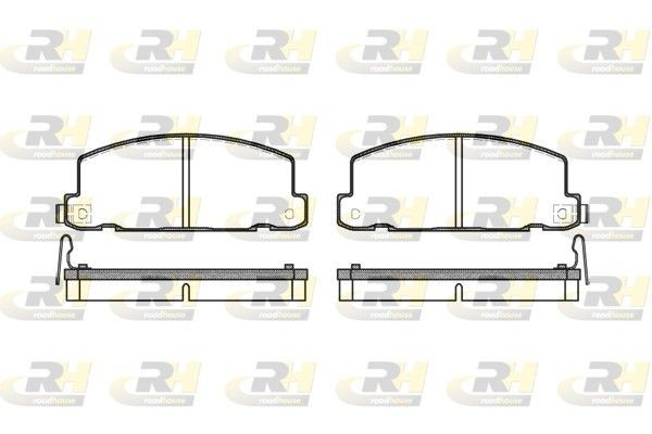 ROADHOUSE Brake pad set Article number: 2181.04 cheaply