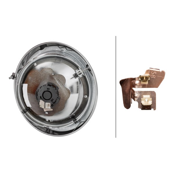 HELLA Hovedlyskaster artikkelnummer: 1A8 001 149-341 billig