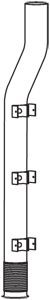 DINEX Exhaust Pipe Article number: 22630 cheaply