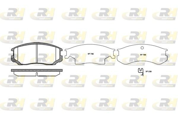 ROADHOUSE Brake pad set Article number: 2357.22 cheaply