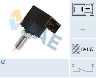 FAE 24544 Switch, clutch control (cruise control) CEE'D 1.4 109 PS Petrol 2012