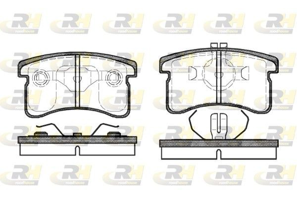 ROADHOUSE Brake pad set Article number: 2489.00 cheaply