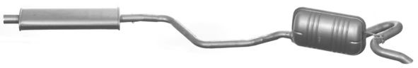 IMASAF Rear silencer Article number: 25.35.79 cheaply