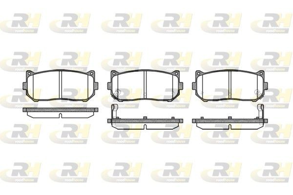 ROADHOUSE Brake pad set Article number: 2649.02 cheaply