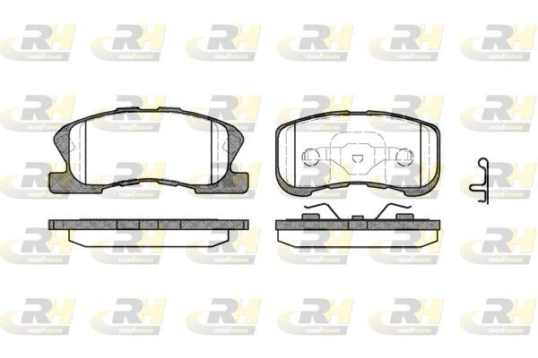 ROADHOUSE Brake pad set Article number: 2720.02 cheaply