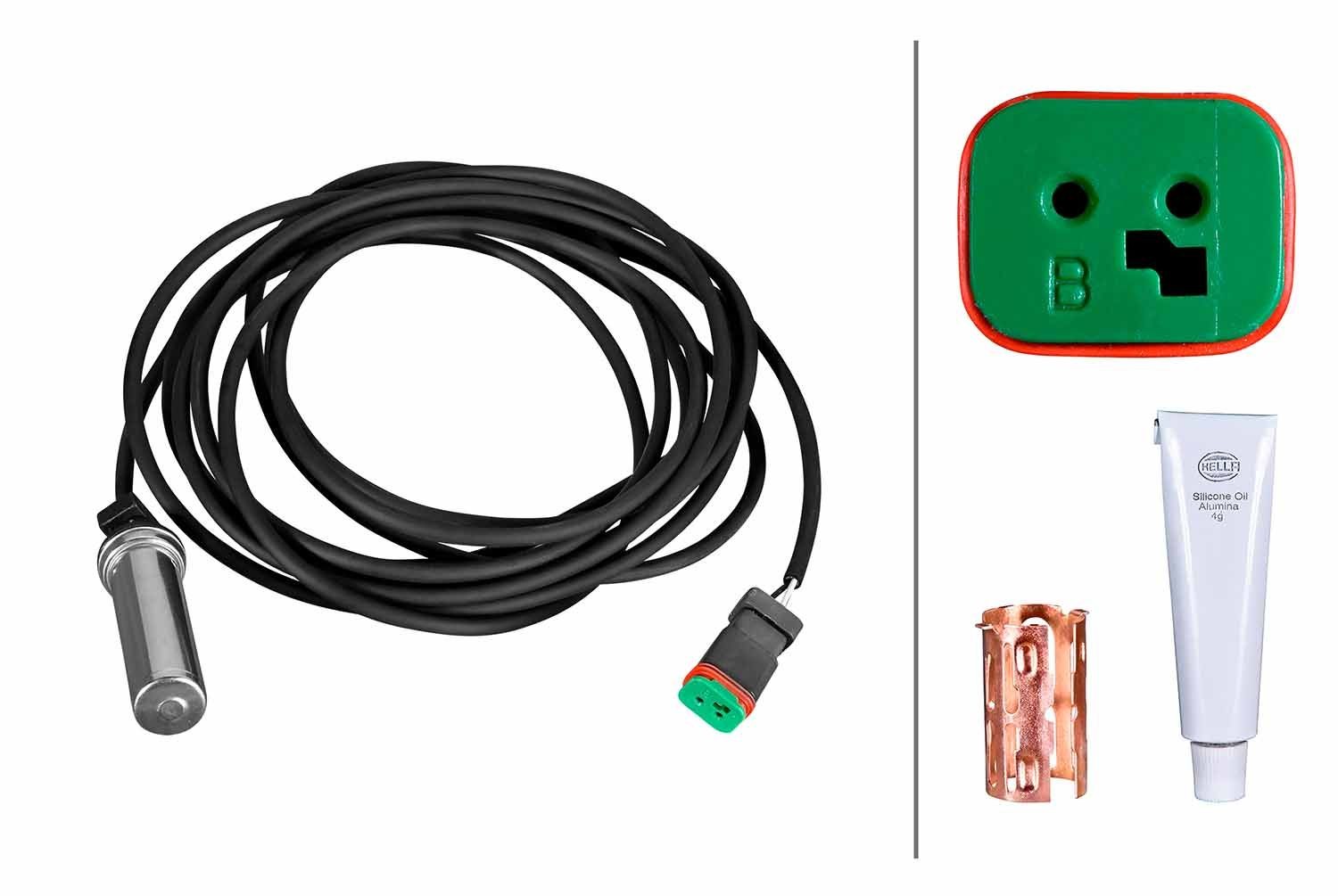 HELLA Køler, motorkøling Varenummer: 8MK 376 705-631 billige