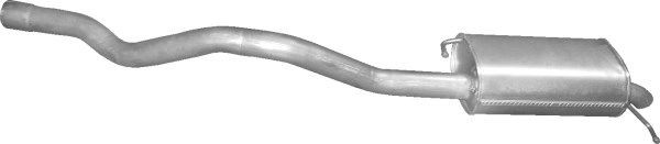 POLMO Rear silencer Article number: 30.222 cheaply