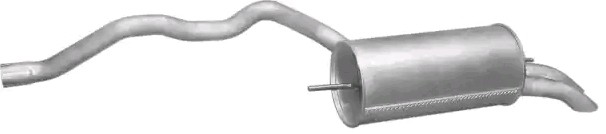 POLMO Rear silencer Article number: 30.263 cheaply