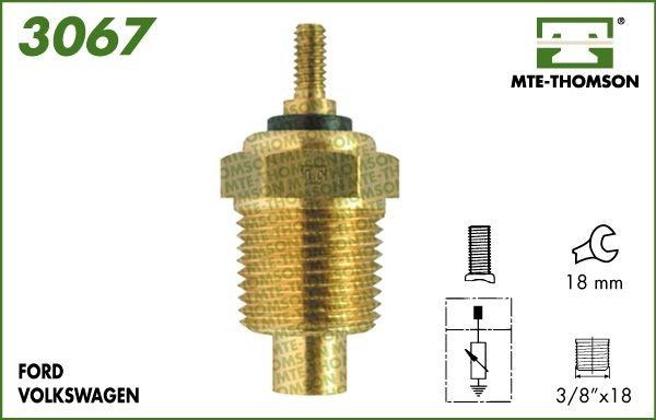 MTE-THOMSON Andur, Jahutusvedeliku temp. Artikli number: 3041 soodsalt