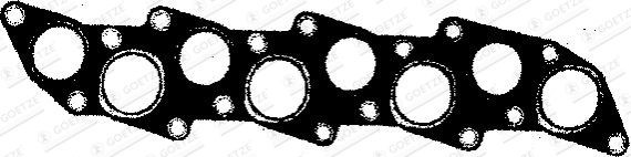 GOETZE Gasket, intake / exhaust manifold Article number: 31-030722-00 cheaply