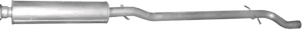 POLMO Middle silencer Article number: 31.266 cheaply