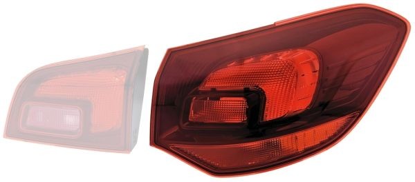 HELLA Rear light Article number: 9EL 354 998-041 cheaply