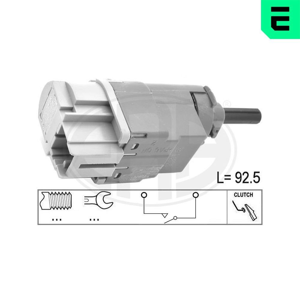 ERA 330935 Switch, clutch control (cruise control) VIVARO 1.6 CDTi 90 PS Diesel