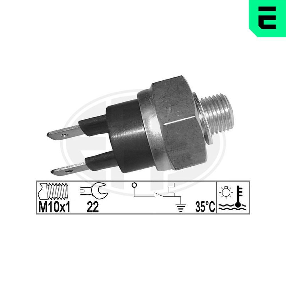 ERA 330960 Temperature Switch, coolant warning lamp RONDA 1.2 64 PS Petrol 1988