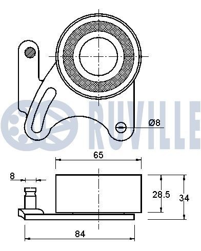RUVILLE 3451106 Guides, timing chain E-Class 3.5 4-matic 279 PS Petrol 2009