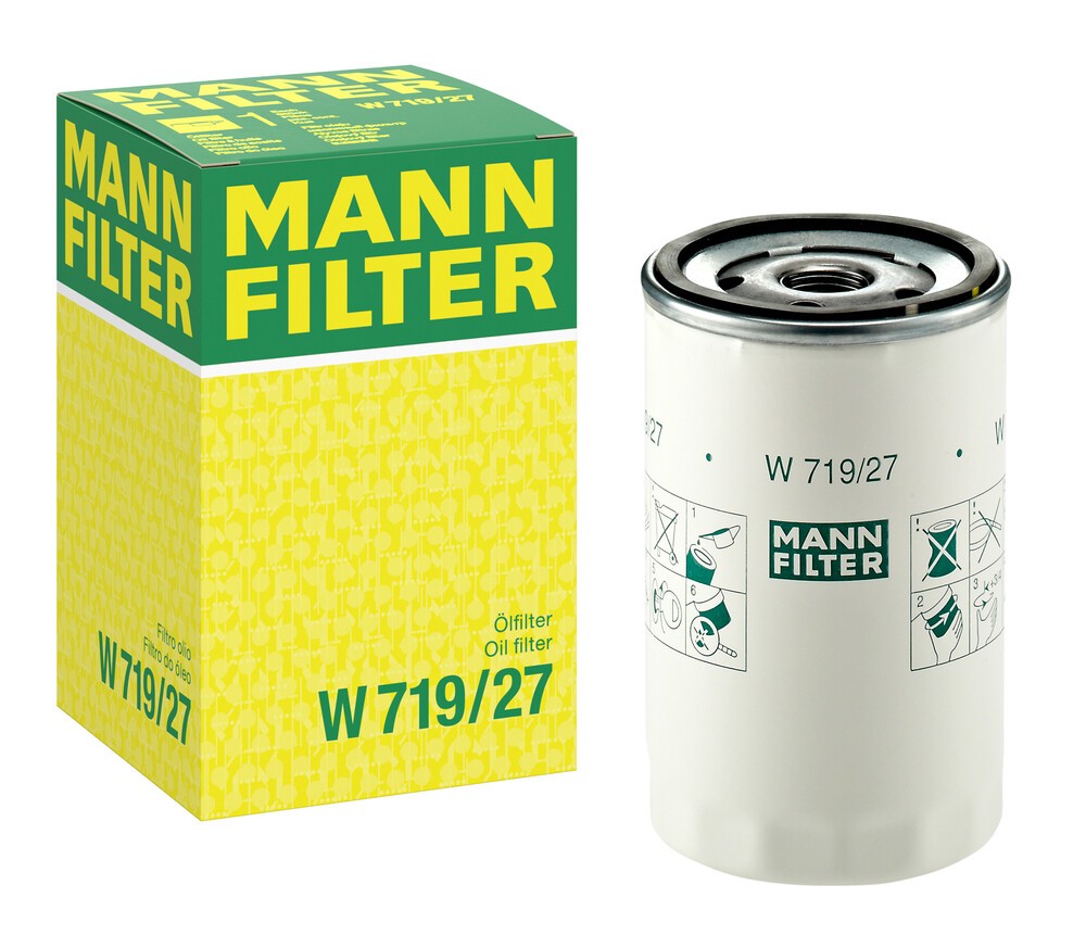 MANN-FILTER Oil filter Article number: W 719/27 cheaply