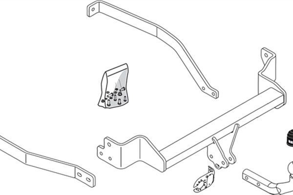 BRINK Trailer Hitch Article number: 365600 cheaply