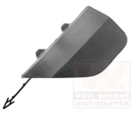 VAN WEZEL 3872587 Flap, tow hook ZAFIRA 2.0 BiTurbo CDTI (75) 194 PS Diesel