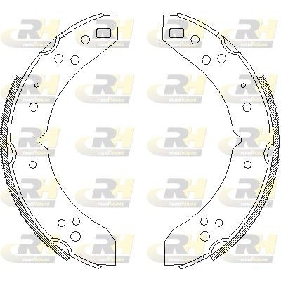 ROADHOUSE Brake Shoe Set Article number: 4030.00 cheaply