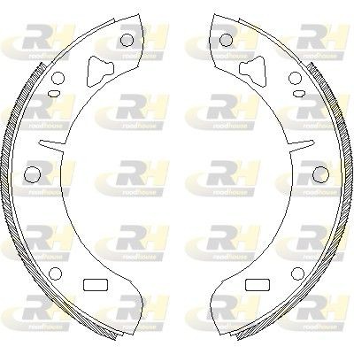 ROADHOUSE Brake Shoe Set Article number: 4039.00 cheaply