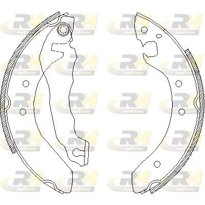 ROADHOUSE Brake Shoe Set Article number: 4064.00 cheaply