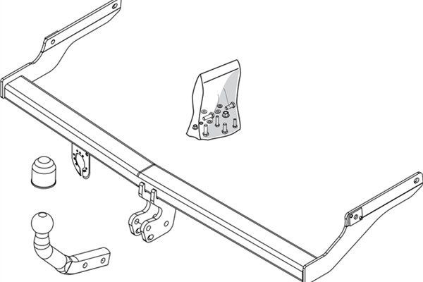 BRINK Trailer Hitch Article number: 406900 cheaply