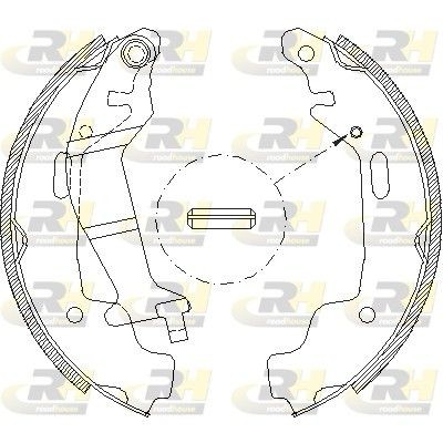 ROADHOUSE Brake Shoe Set Article number: 4145.00 cheaply