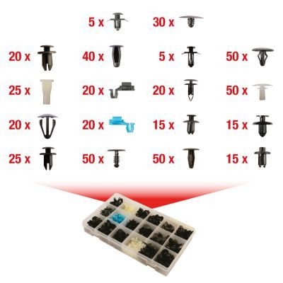 KS TOOLS Kėbulo laikomųjų spaustukų rinkinys prekės numeris: 420.0400 nebrangu