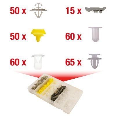 KS TOOLS Kėbulo laikomųjų spaustukų rinkinys prekės numeris: 420.0750 nebrangu