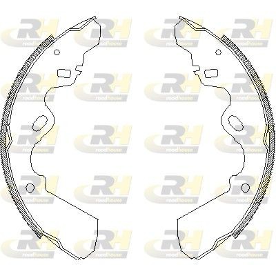 ROADHOUSE Brake Shoe Set Article number: 4337.00 cheaply