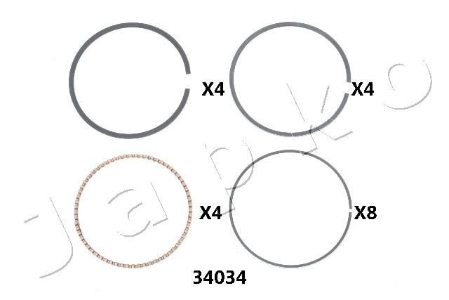 JAPKO Piston Ring Article number: 434034J cheaply