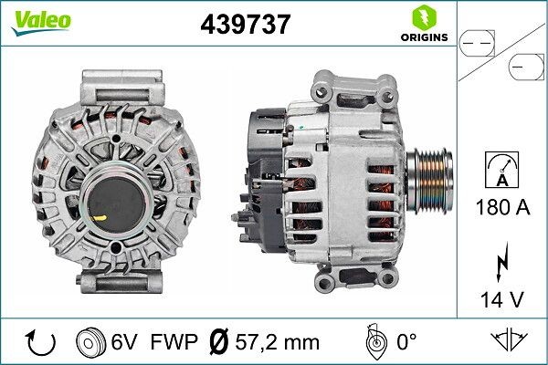 VALEO Generaator Artikli number: 439737 soodsalt