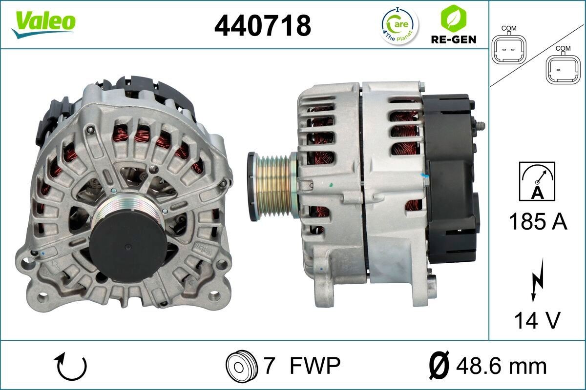 VALEO Alternator Article number: 440718 cheaply