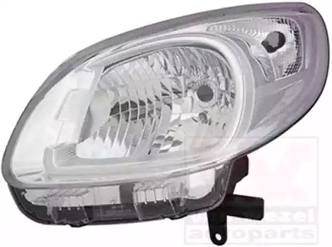 VAN WEZEL Headlight Article number: 4412961 cheaply
