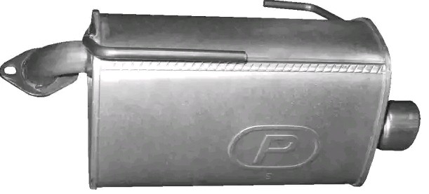 POLMO Rear silencer Article number: 46.23 cheaply