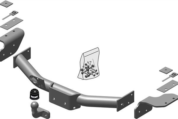 BRINK Trailer Hitch Article number: 484800 cheaply