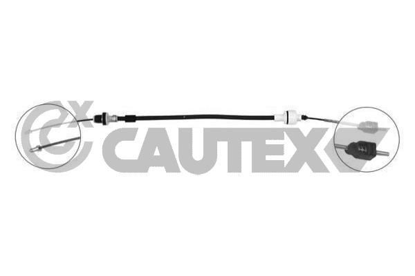 CAUTEX Clutch Cable Article number: 489096 cheaply